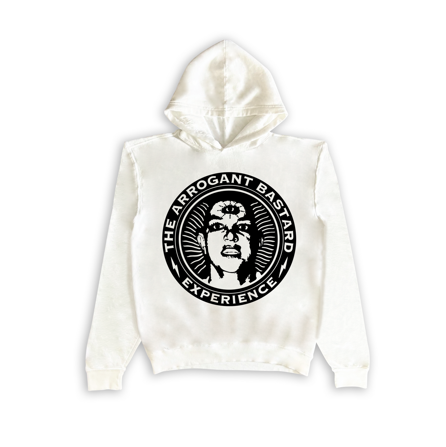 The Arrogant Bastard Experience Seamless Hoodie Bone