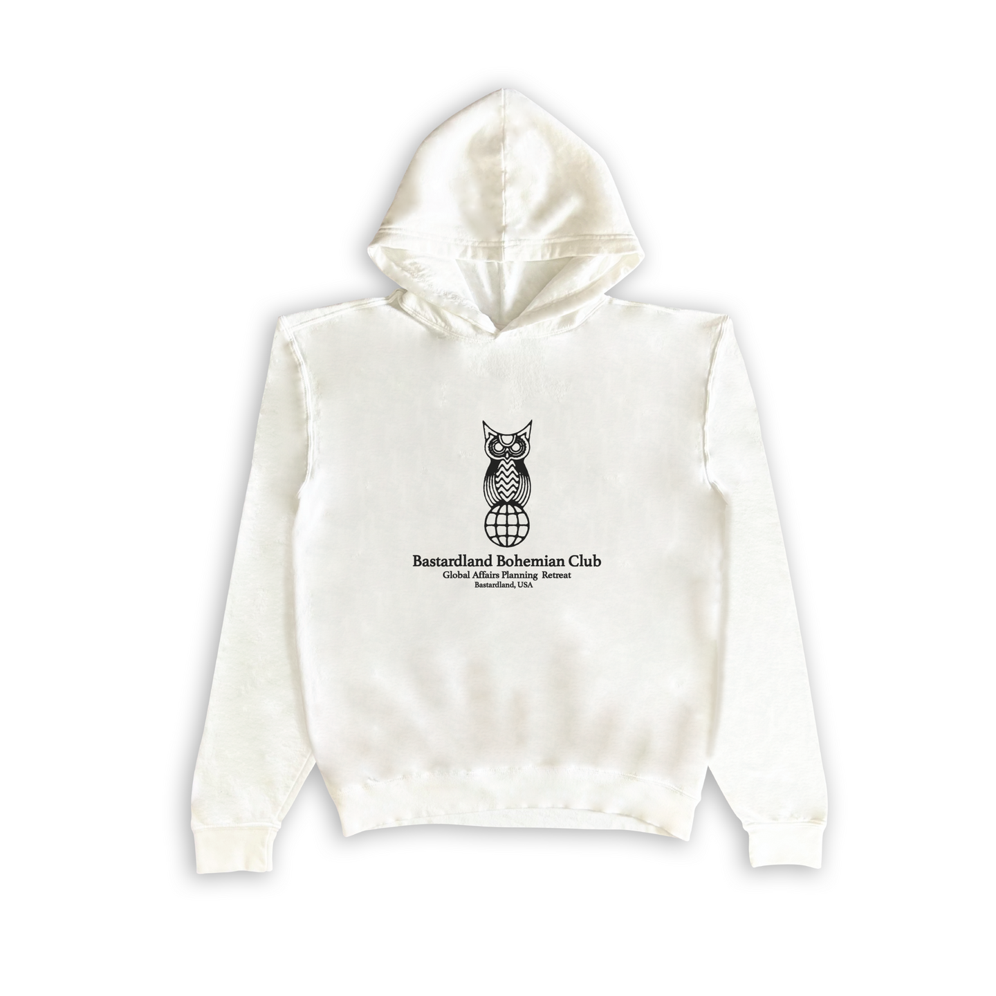 Bohemian Club Seamless Hoodie Bone