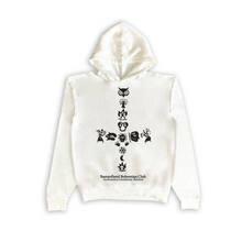 Load image into Gallery viewer, Bohemian Ayahuasca Ceremony Hoodie White