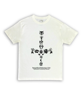 Bohemian Ayahuasca Ceremony Tee Shirt White